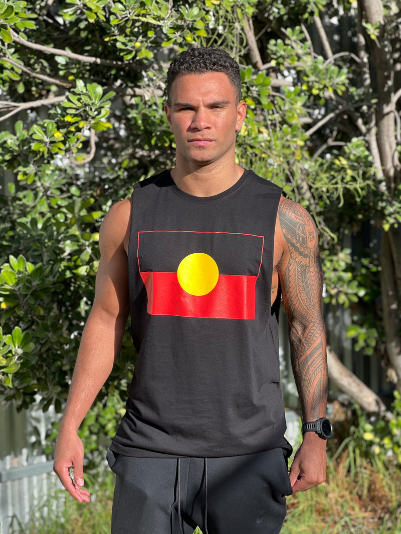 Aboriginal Flag Tank Top