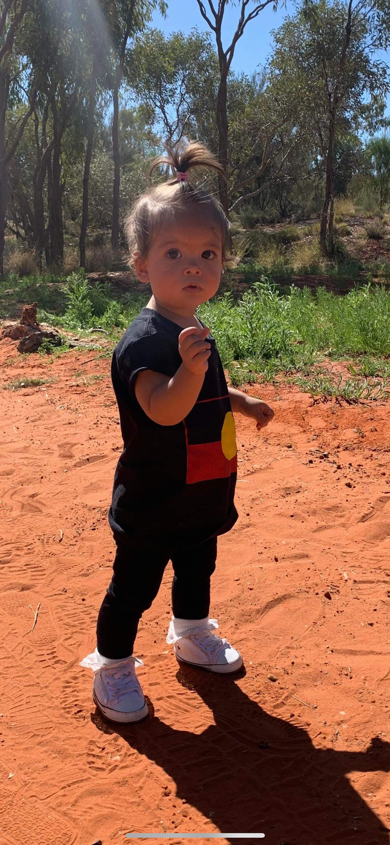 Kids Aboriginal Flag T-Shirt
