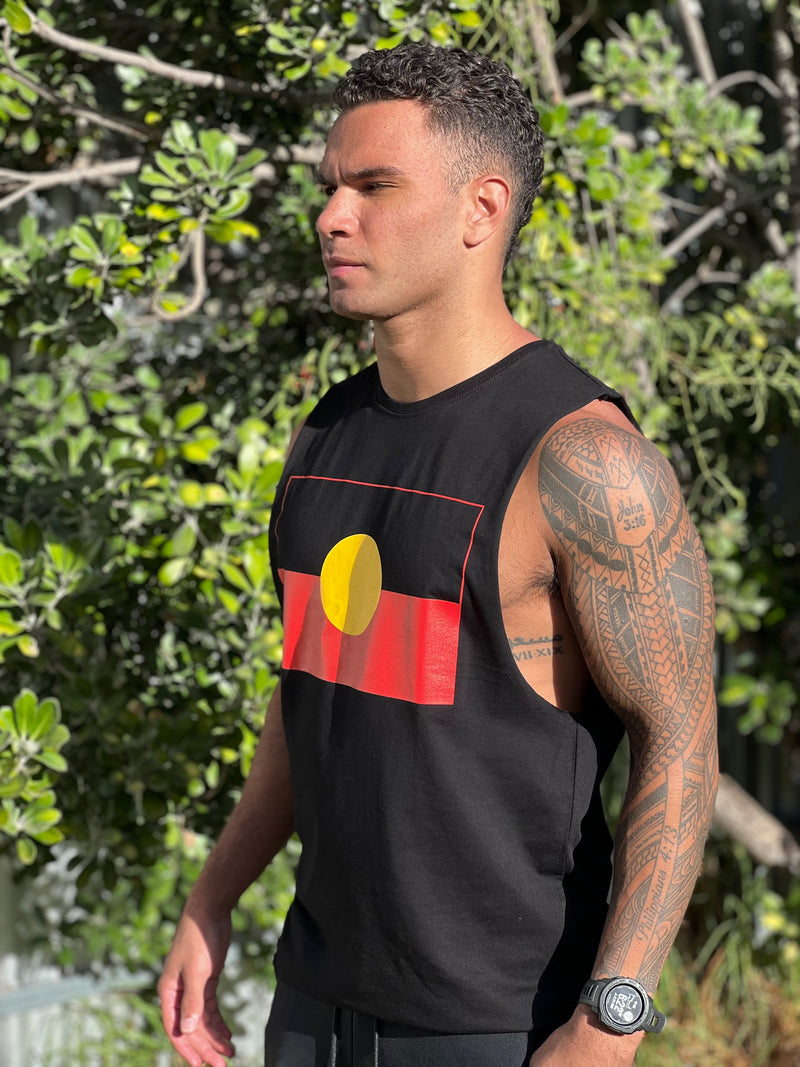 Aboriginal Flag Tank Top