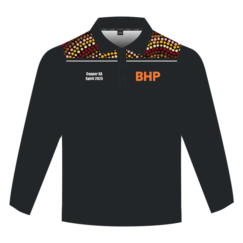 BHP Spirit - Sublimated L/S Polo Shirt