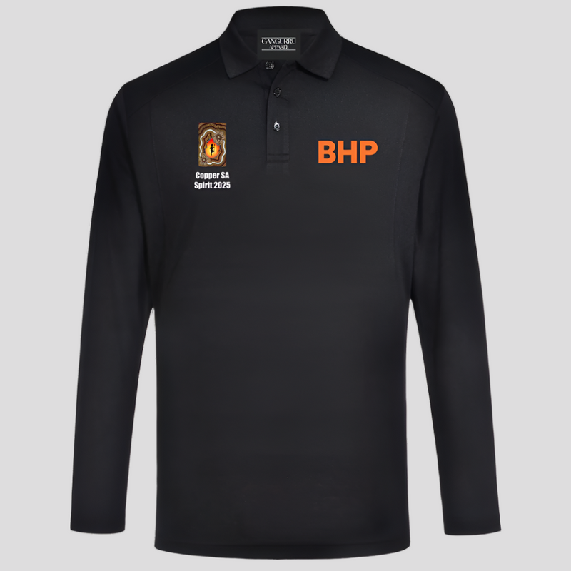 BHP - Long Sleeve Polo Shirt