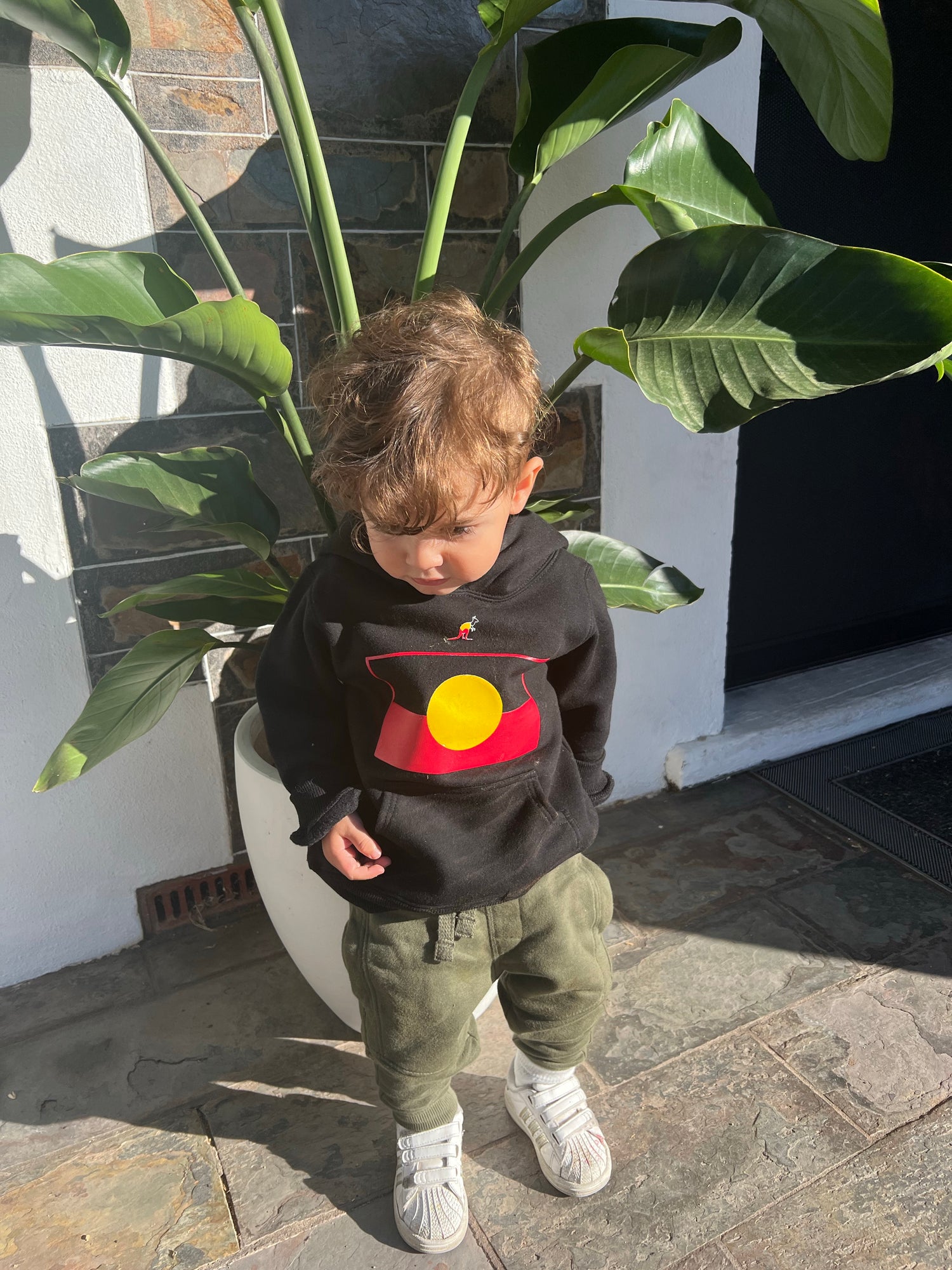 Aboriginal Flag Hoodies - Kids/Youth